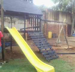 Moving a jungle gym Hartbeespoort